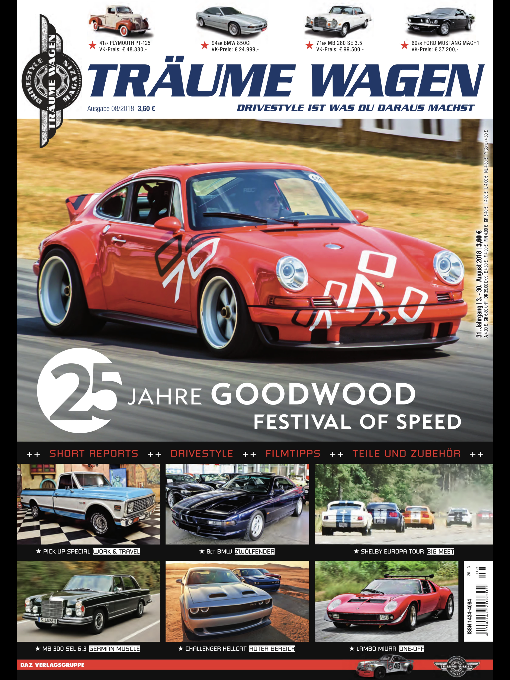 Euro Tuner Nr. 159 cover — Shelby Baja Raptor F-150 'Shelby is Back' cover story, Dez.–Januar 2017/18
