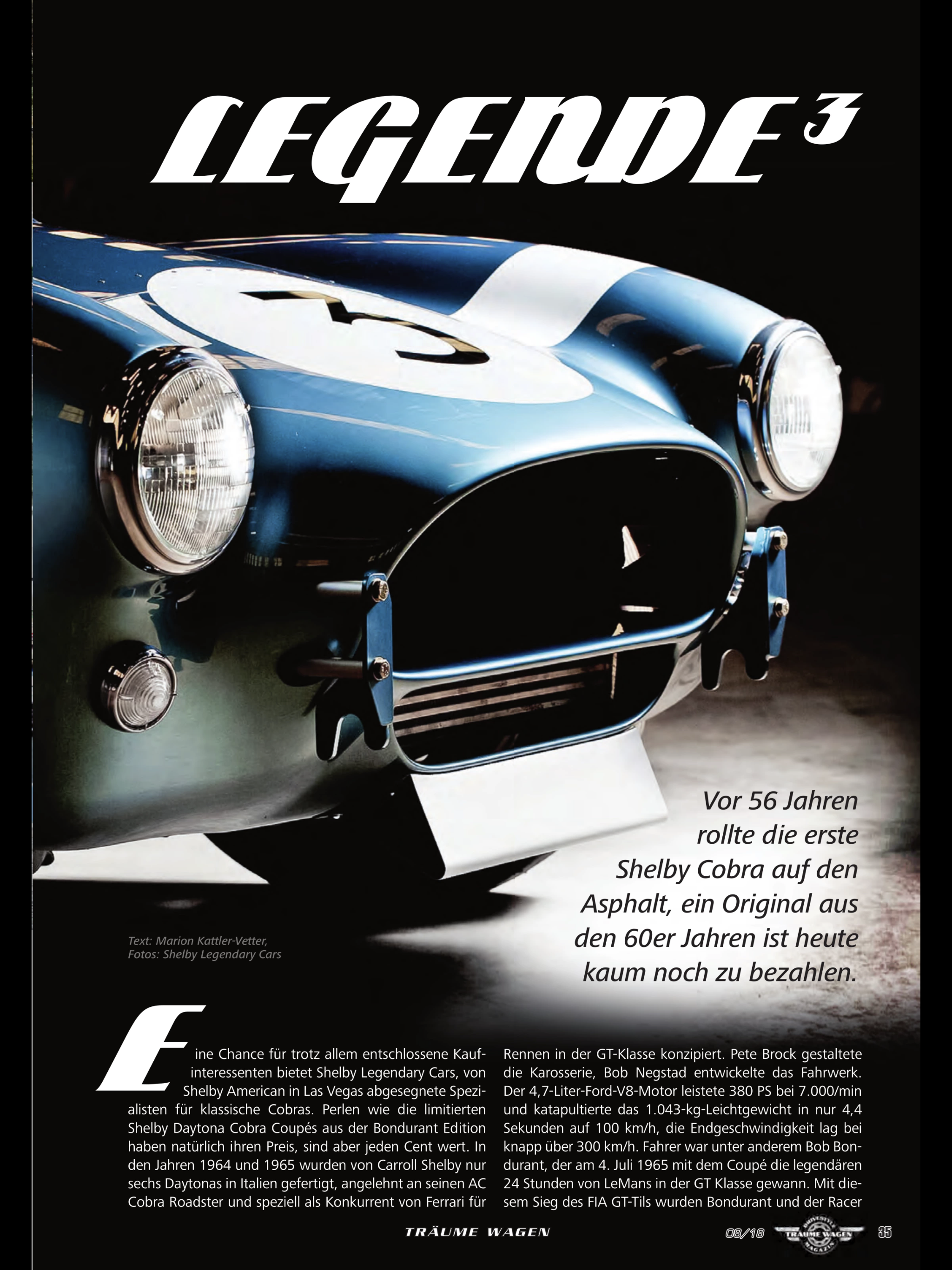 Euro Tuner Nr. 159 — Shelby is Back article, page 6
