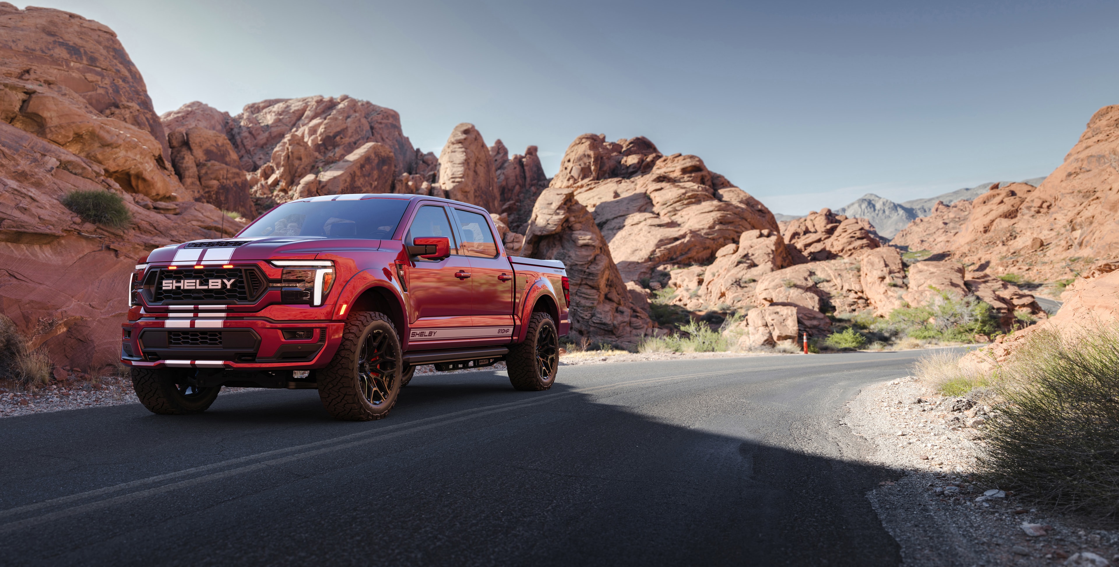 Shelby F-150 Off-Road supercharged V8 engine