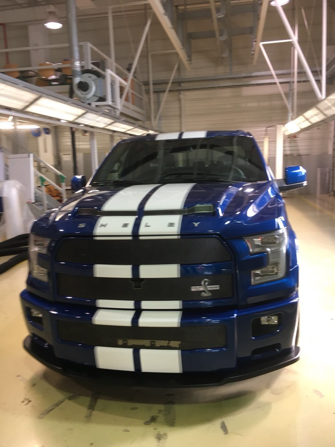 Shelby F-150 Super Snake — build detail, wheel and stance