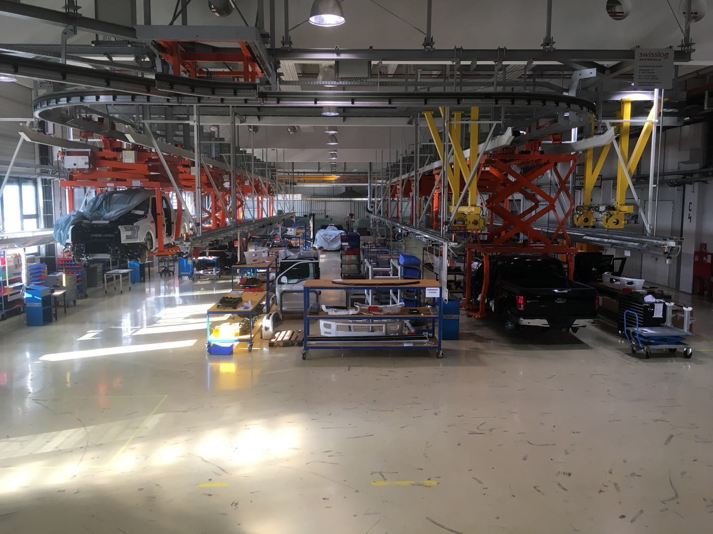 Shelby F-150 Super Snake build in progress at GUA B.V.