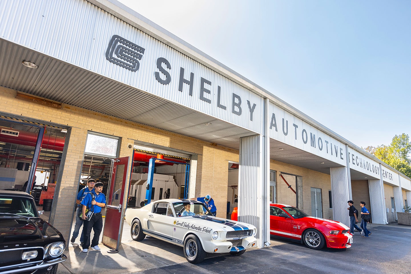 Carroll Shelby Automotive Program students at NTCC