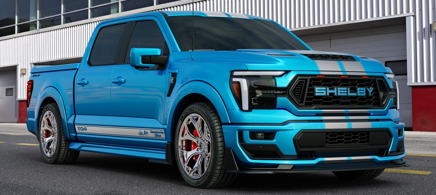 2026 Shelby F-150 Super Snake Championship Edition in Pearl Blue